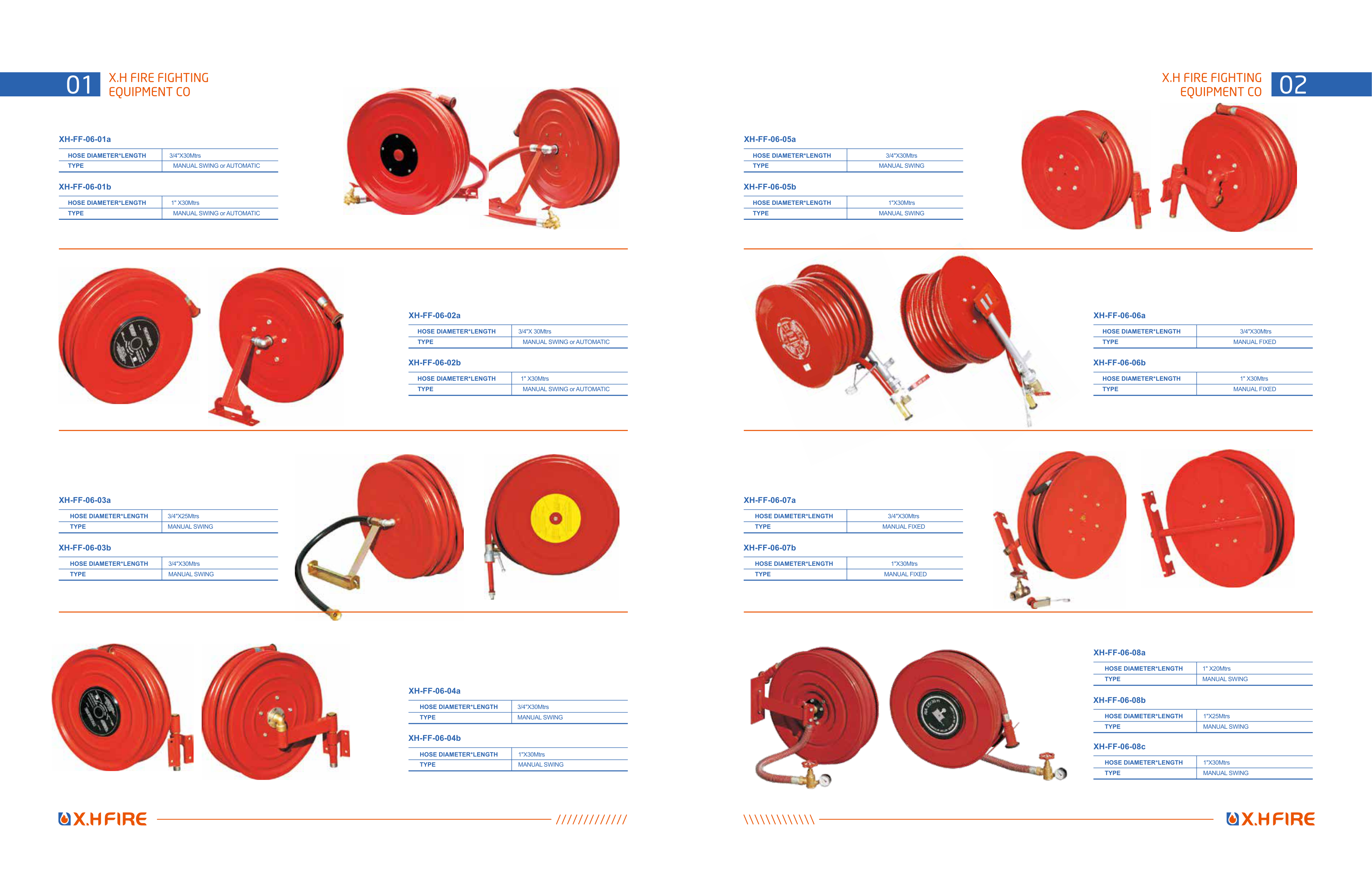Fire Hose Reel (Swing & Fixed Type)